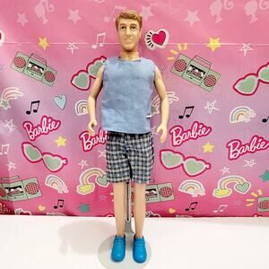 Bill Elliott Nascar 12" Fashion Doll OOAK For Ken Barbie Dad 1997 Toy Biz